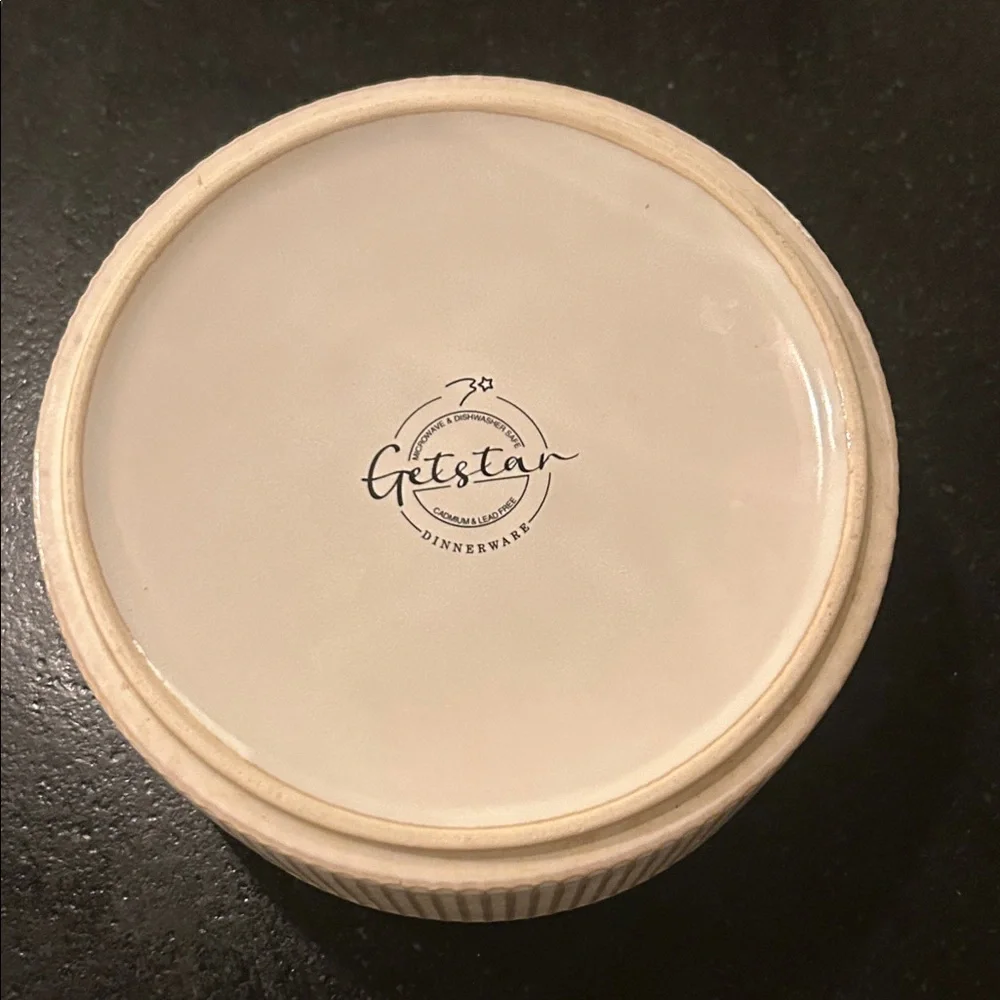 Elegant White Ceramic Bowl